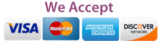 Credit Cards Accepted